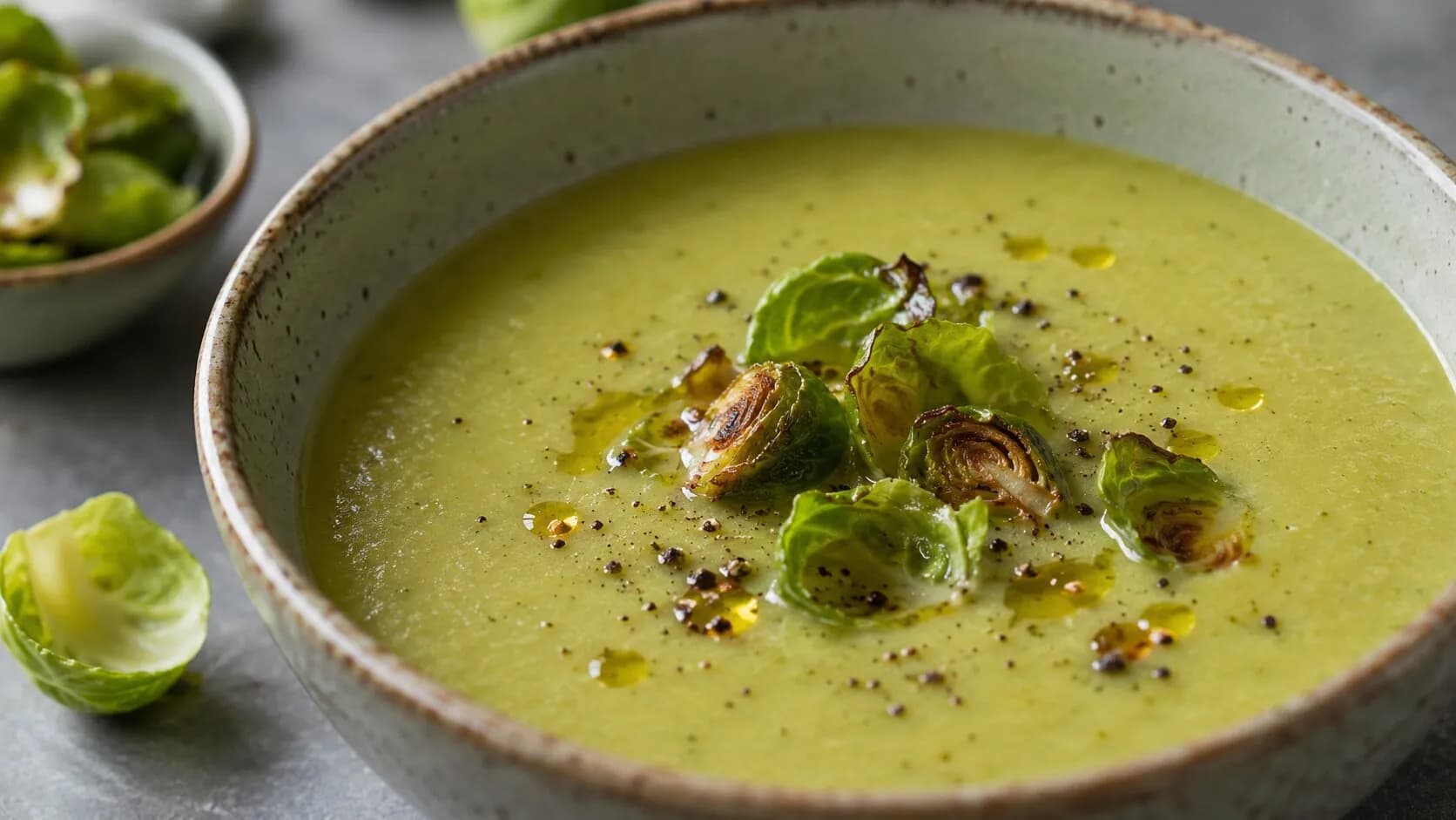 4-Ingredient Brussels Sprout Soup 4-Ingredient Brussels Sprout Soup