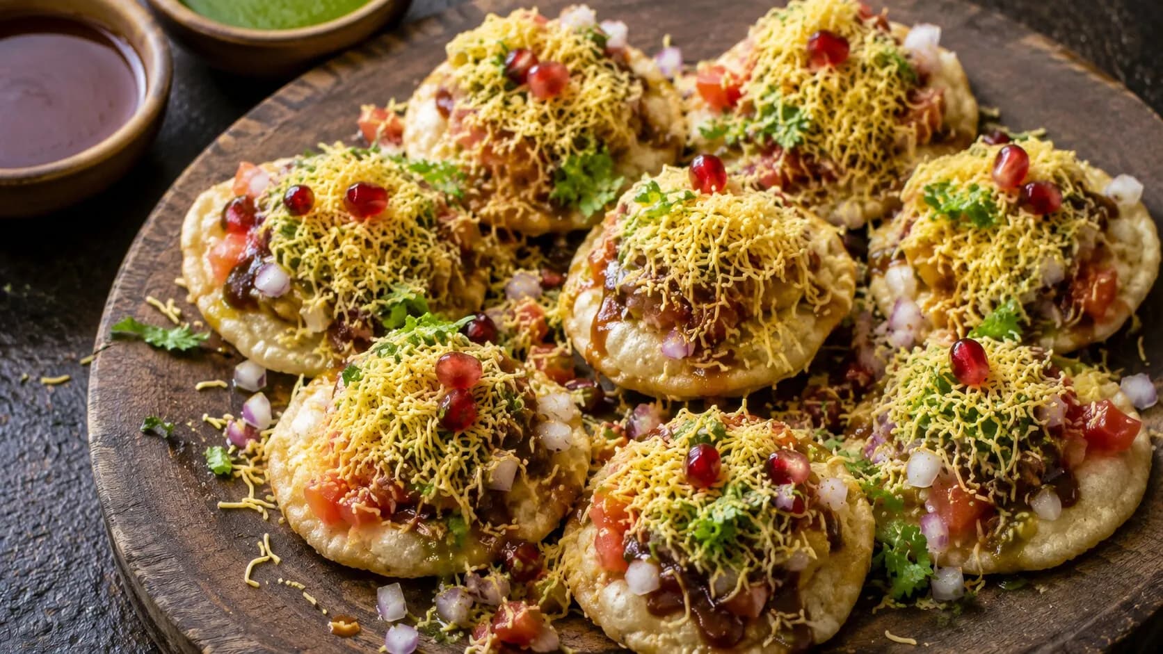 Authentic Mumbai-Style Sev Puri Authentic Mumbai-Style Sev Puri