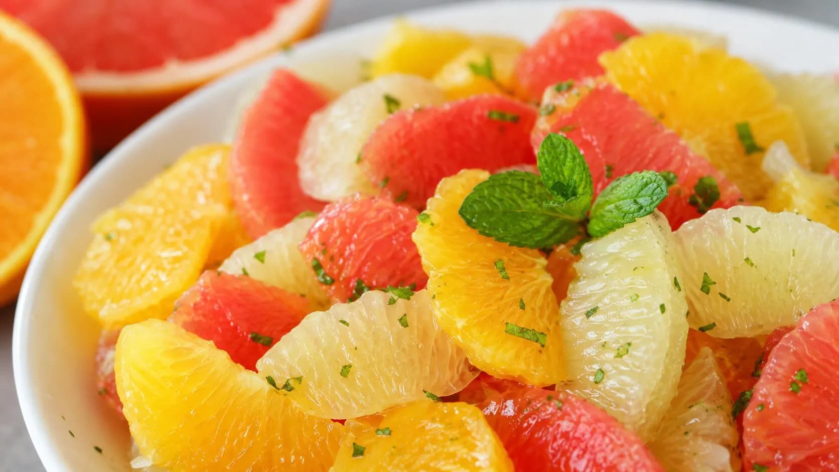 Citrus Salad with Orange Blossom Syrup Citrus Salad with Orange Blossom Syrup