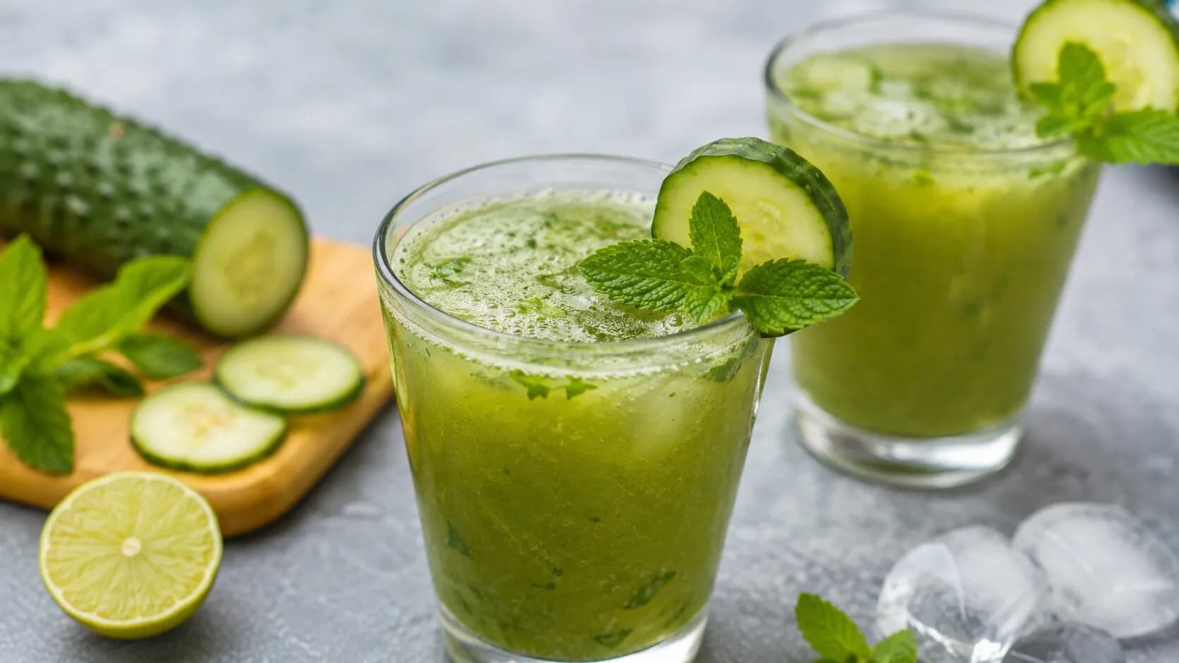 Cool Cucumber Mint Refresher Cool Cucumber Mint Refresher