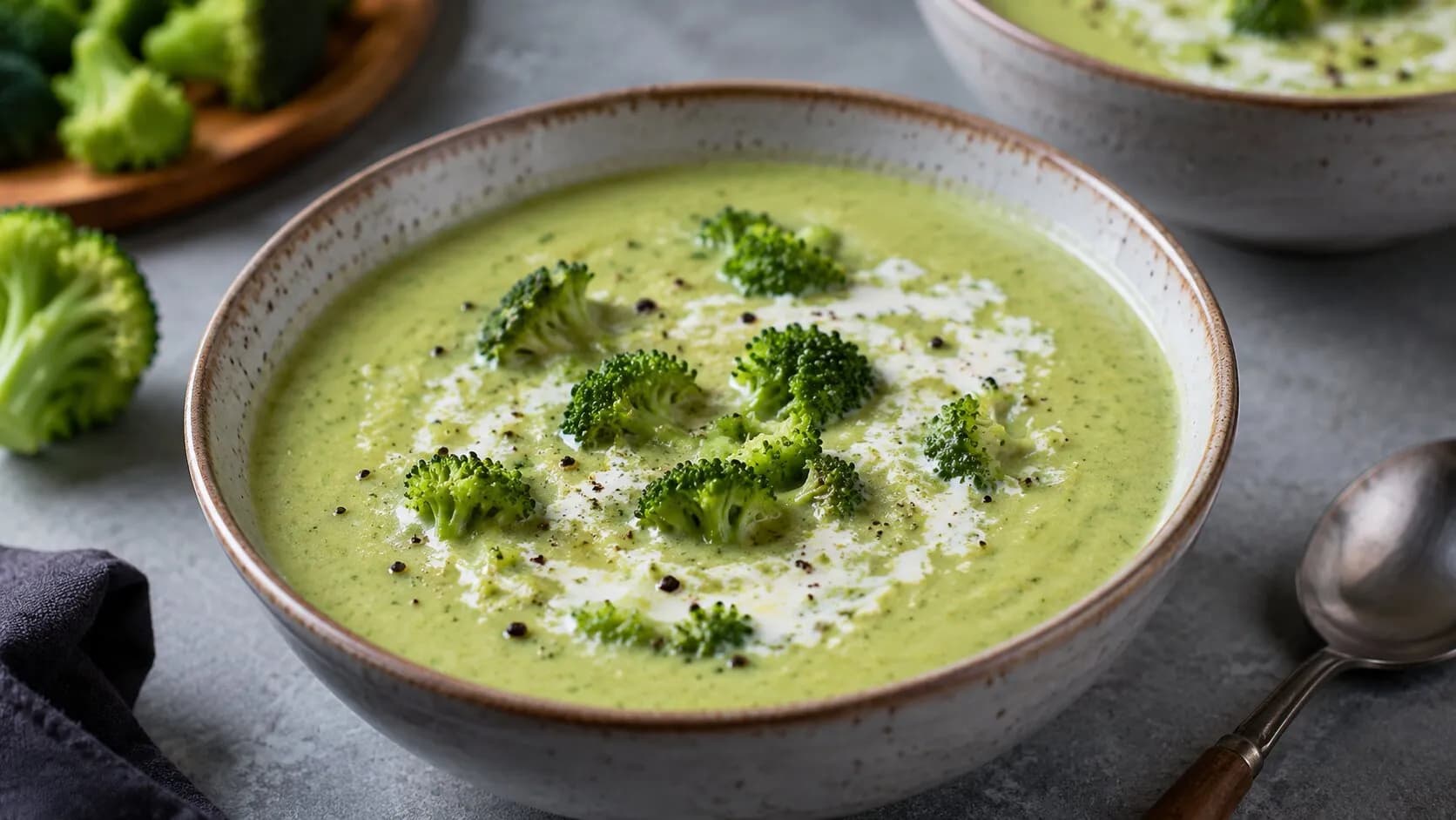 Creamy Homemade Broccoli Soup Creamy Homemade Broccoli Soup