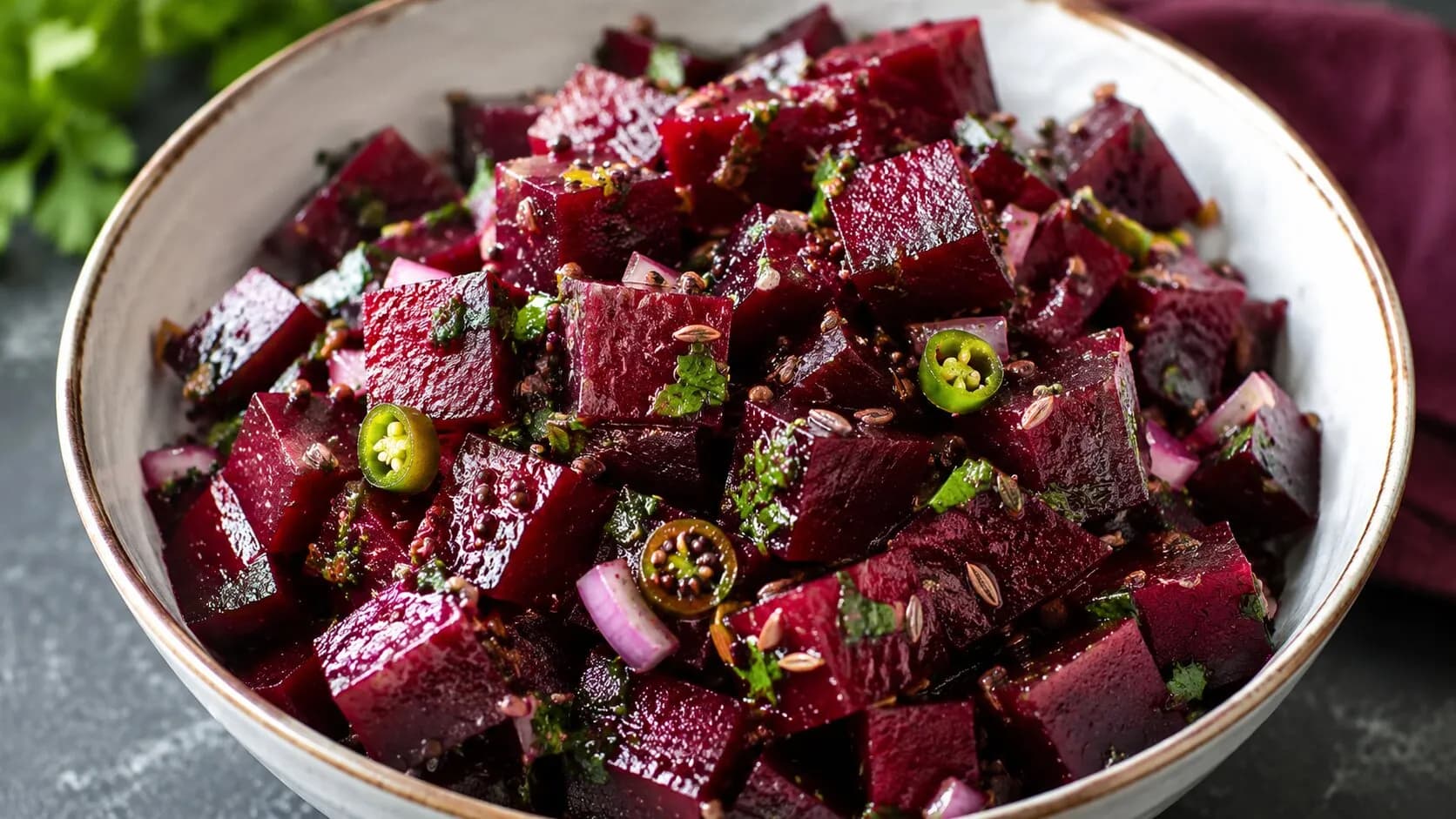 Healthy Roasted Beetroot Salad Healthy Roasted Beetroot Salad
