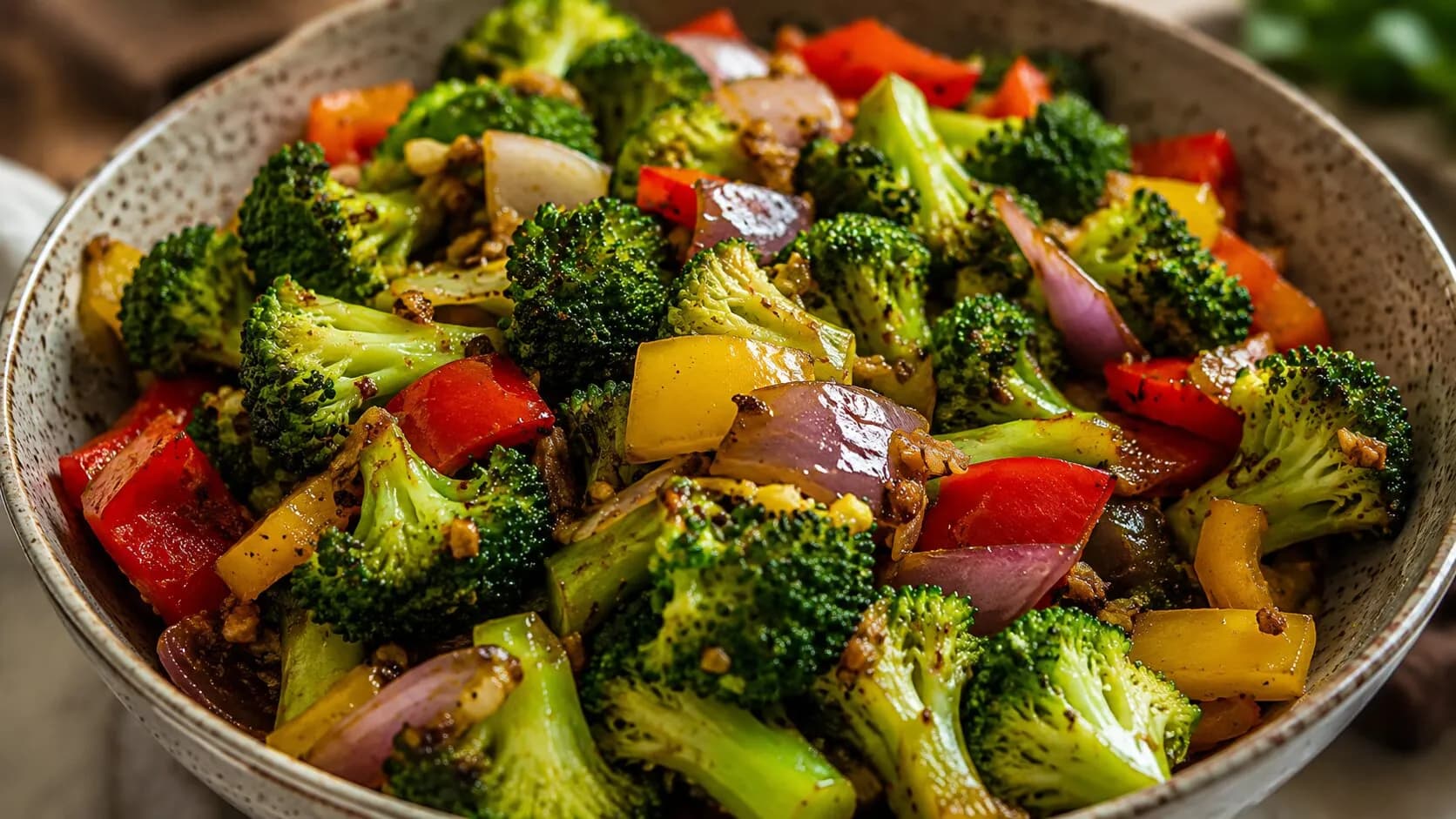 Hot Stir-Fried Broccoli Salad Hot Stir-Fried Broccoli Salad