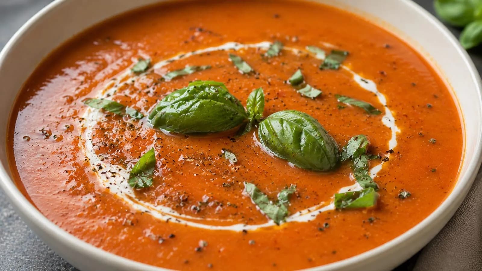 Nutritious Burnt Garlic Tomato Soup Nutritious Burnt Garlic Tomato Soup