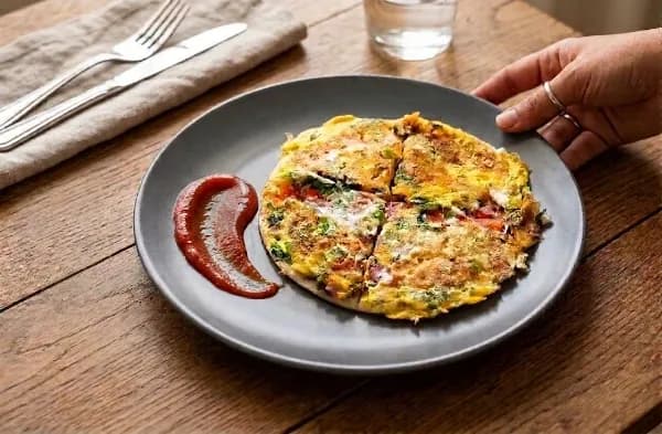 Quick & Easy Instant Egg Uttapam Quick & Easy Instant Egg Uttapam