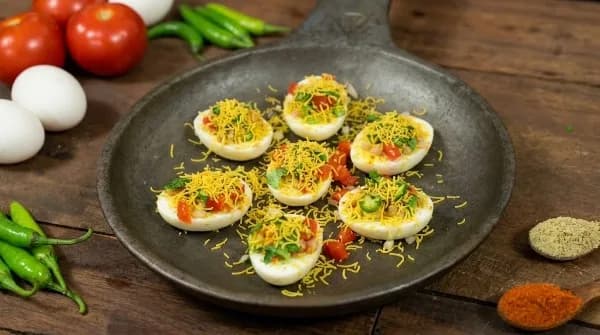Quick & Easy Protein-Packed Egg Chaat Quick & Easy Protein-Packed Egg Chaat