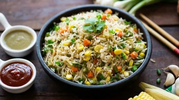 Quick & Easy Vegetable Fried Rice Quick & Easy Vegetable Fried Rice