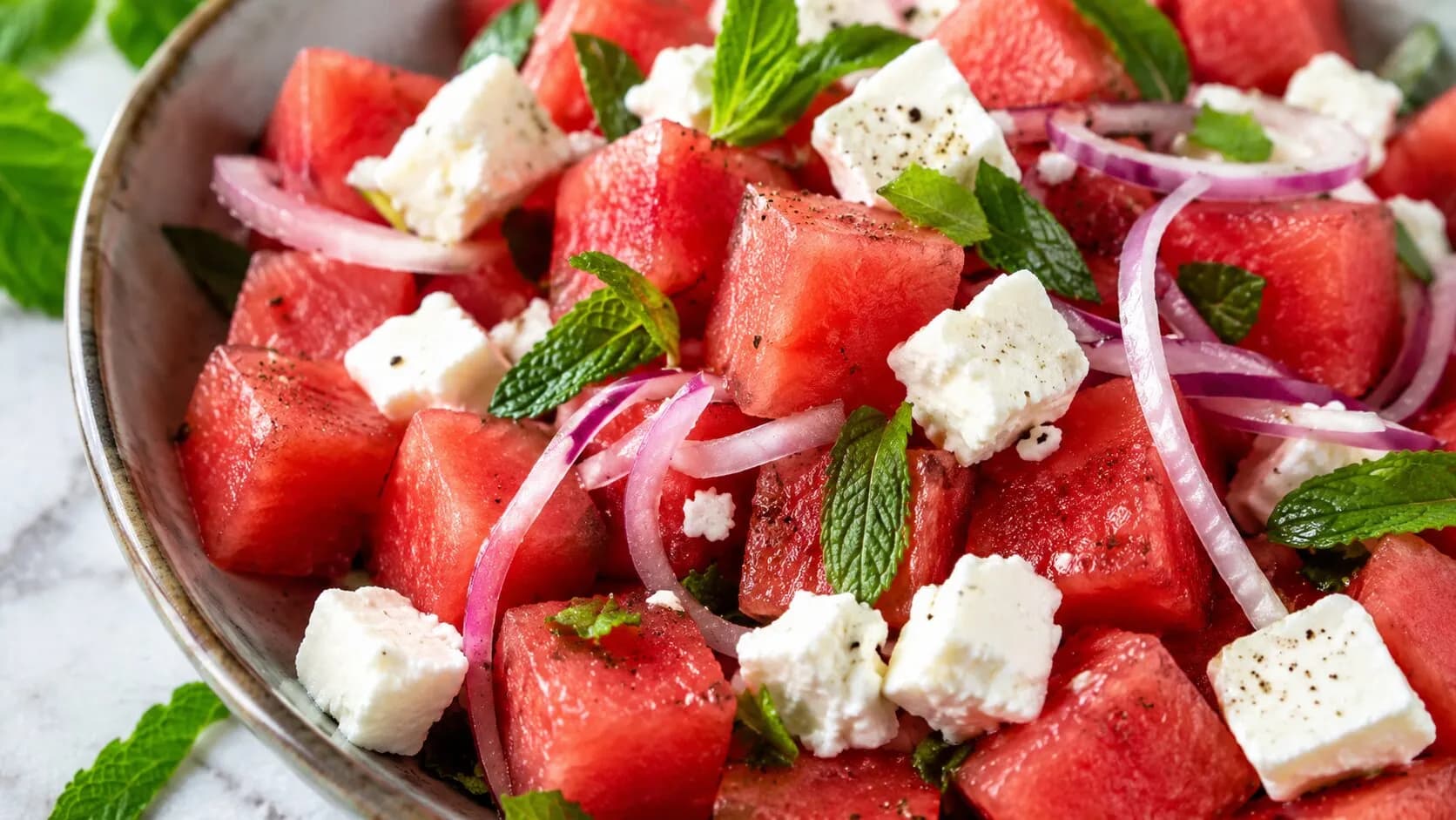 Refreshing Watermelon & Feta Summer Salad Refreshing Watermelon & Feta Summer Salad