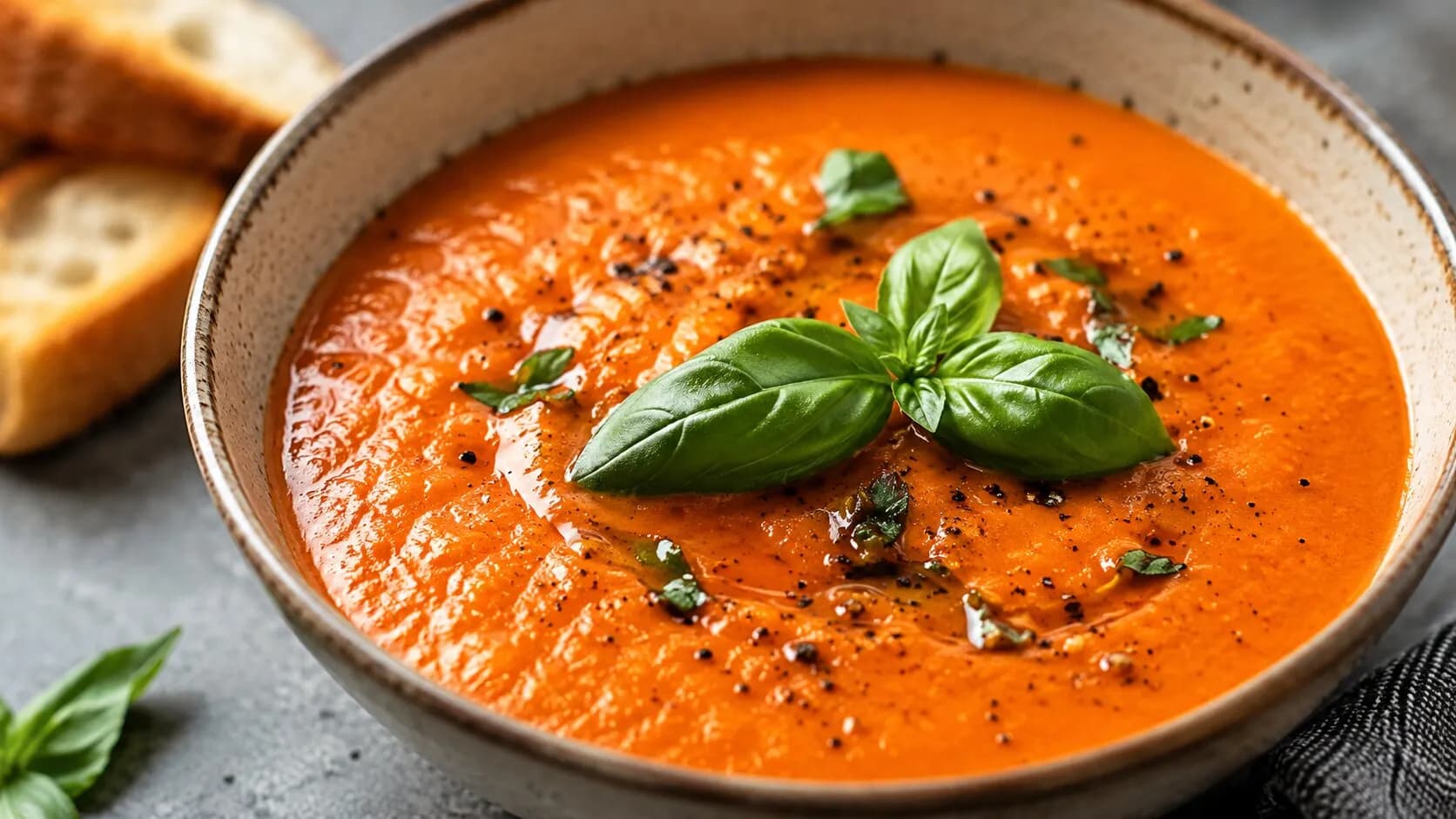 Smoky Roasted Red Pepper & Tomato Soup Smoky Roasted Red Pepper & Tomato Soup
