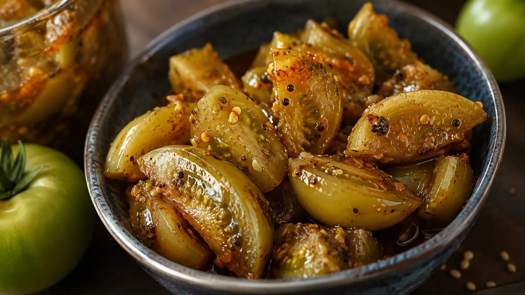 The Ultimate Pickled Green Tomatoes The Ultimate Pickled Green Tomatoes